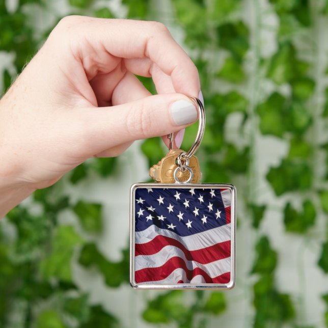 American Flag Schlüsselanhänger (Hand)