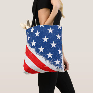 American Flag Shirt USA Patriotic Star Streifen Tasche