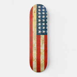 American Flag Skateboard