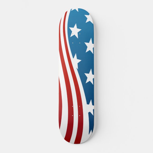 American Flag Skateboard (Vorderseite)