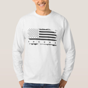 American Flag Soccer Apparel - Fußball T-Shirt