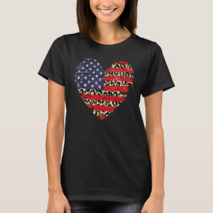 American Flag Stars Streifen 4. Juli Patriotic T-Shirt