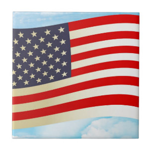 American Flag Stars Stripes Ehrenfreiheit Truppen Fliese