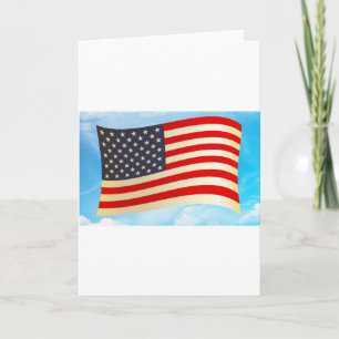 American Flag Stars Stripes Ehrenfreiheit Truppen Karte