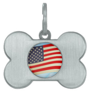 American Flag Stars Stripes Ehrenfreiheit Truppen Tiermarke