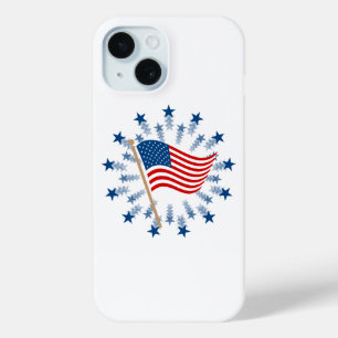 American Flag Sternexplosion Fireworks 4. Juli Case-Mate iPhone Hülle