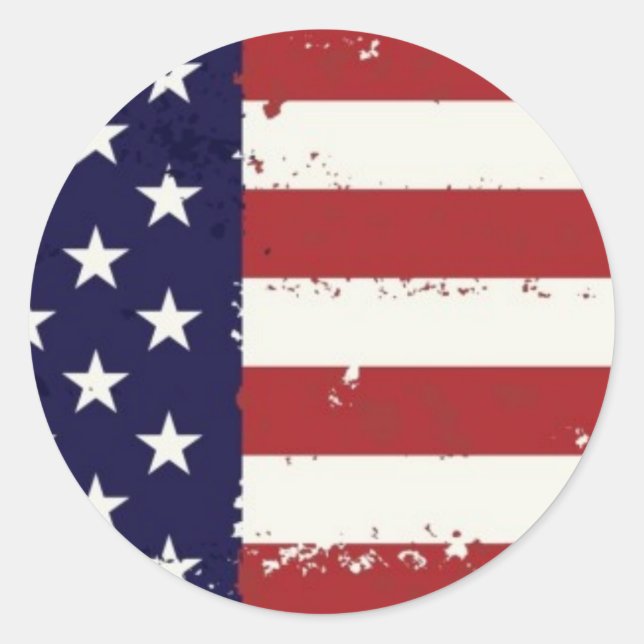American Flag Sticker (Vorderseite)