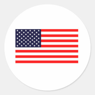 American Flag Sticker