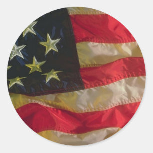 American Flag Sticker
