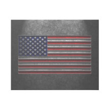 American Flag Stone Texture