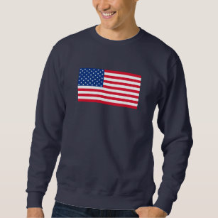 American Flag Sweatshirt Gift