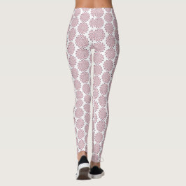 American Flag Swirls Leggings