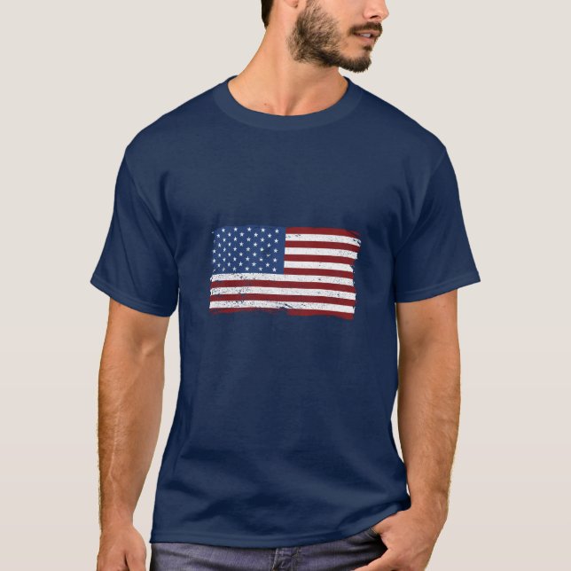 American Flag T Shirt (Vorderseite)