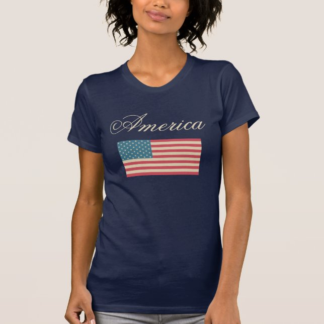 American Flag T - Shirt (Vorderseite)