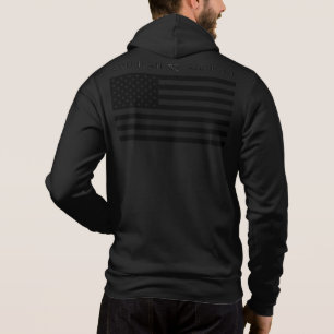 American Flag T - Shirt Hoodie
