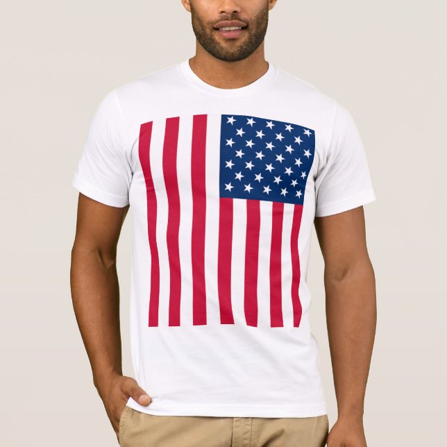 American Flag T - Shirt USA (Vorderseite)