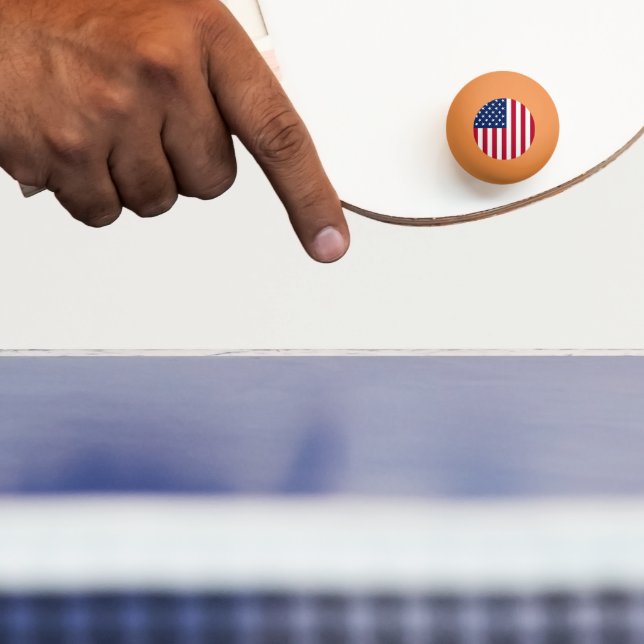 American flag tischtennisball (Schaufel)