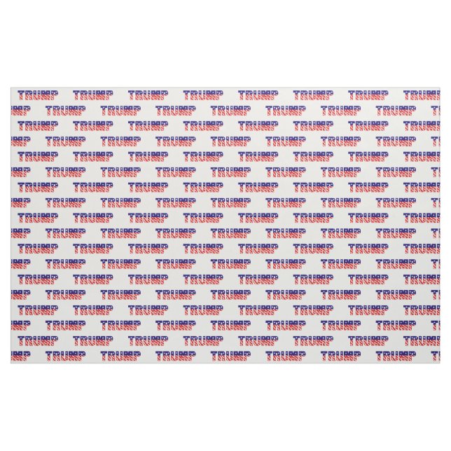American Flag Trump Text Election 2020, ZSSG Stoff (Fat Quarter (45,7 x 55,9 cm))