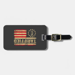 American Flag USA 1776 American Tarrifs Gepäckanhänger