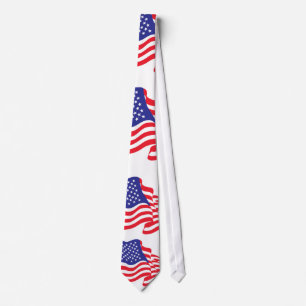 American Flag USA Krawatte