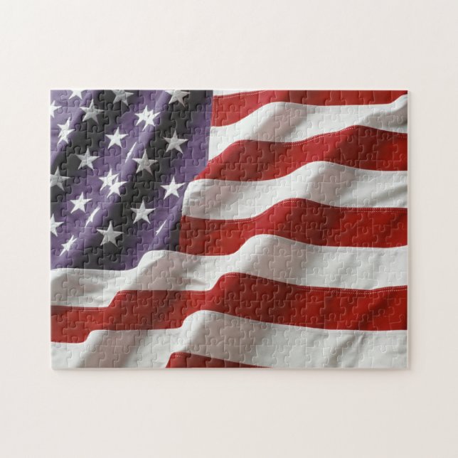 American Flag - USA Puzzle (Horizontal)