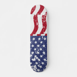 American Flag Wave - beängstigend #2 Skateboard