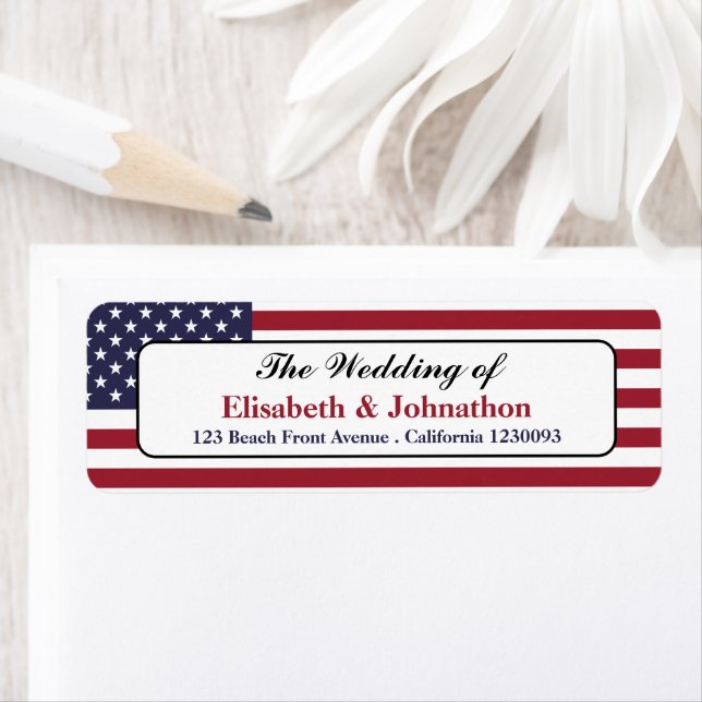 American Flag Wedding (Insitu)