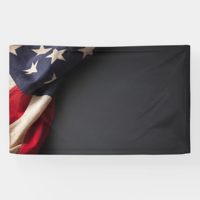 American Flag, wir haben Chalkboard Banner (Horizontal)