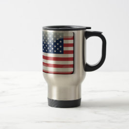 American Flags Banner USA Reisebecher
