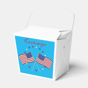 American Flags Thunder_Cove Patriotic 4. Juli Geschenkschachtel