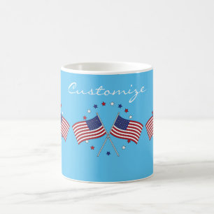 American Flags Thunder_Cove Patriotic 4. Juli Kaffeetasse