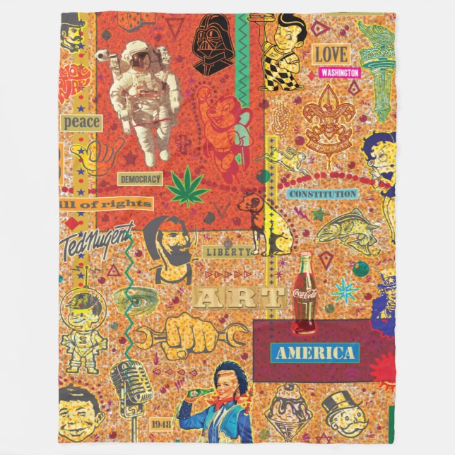 American Fleece Blanket (Vorderseite)