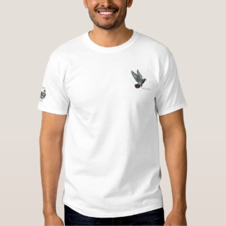 American Flying Taube Besticktes T-Shirt