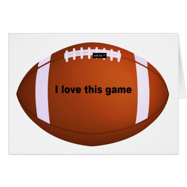 American Football (Vorderseite (Horizontal))