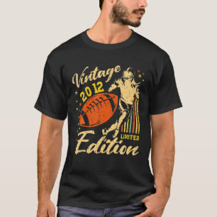 American Football 10Th Birthday For Kids Boys Sinc T-Shirt