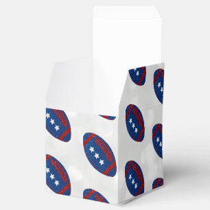 American Football 4. Juli Glitter Geschenkschachtel