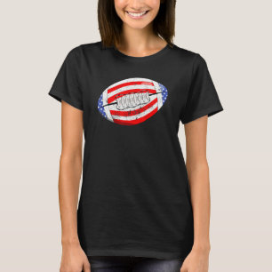 American Football American Flag 4. Juli Kinder B T-Shirt