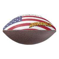 American Football & American Flag / Vereinigte Sta