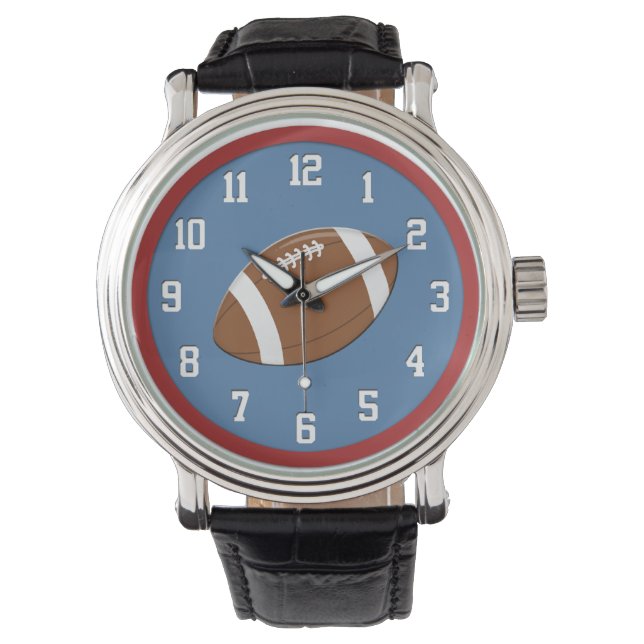 American Football Armbanduhr (Vorderseite)