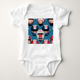 American Football Baby Strampler