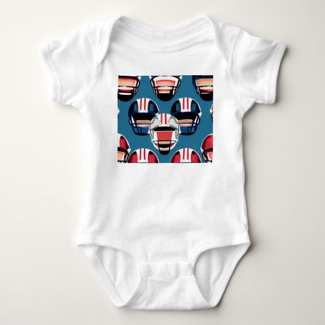 American Football Baby Strampler (Vorderseite)
