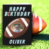 American Football Ball Birthday Boy Foto