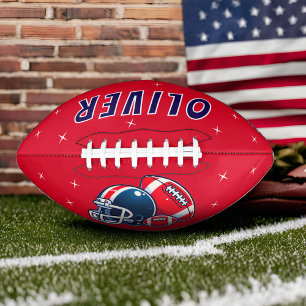 American Football Ball Helmet Cartoon Name