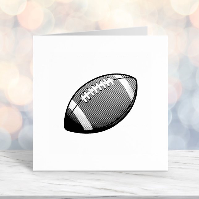 American Football Ball Permastempel (Von Creator hochgeladen)