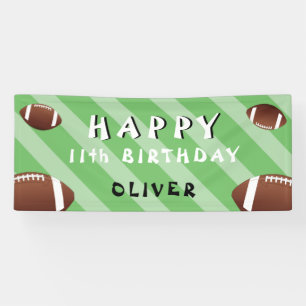 American Football Ball Sport Geburtstagsfeier Banner