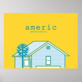 American Football Band Poster