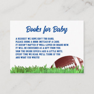 American Football Bücher Für Baby Karte
