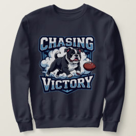 American Football Chasing Sieger Sweatshirt