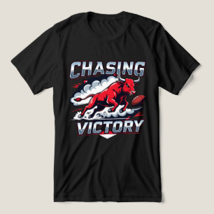 American Football Chasing Sieger Tri-Blend Shirt