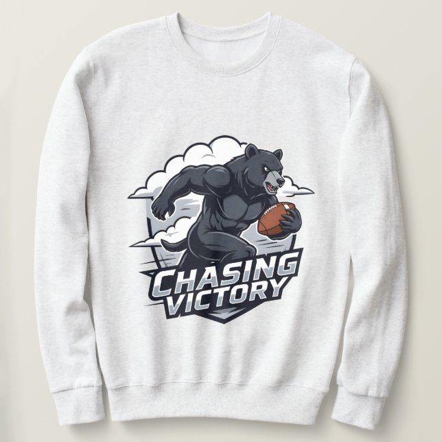 American Football Chasing Victory Sweatshirt (Design vorne)